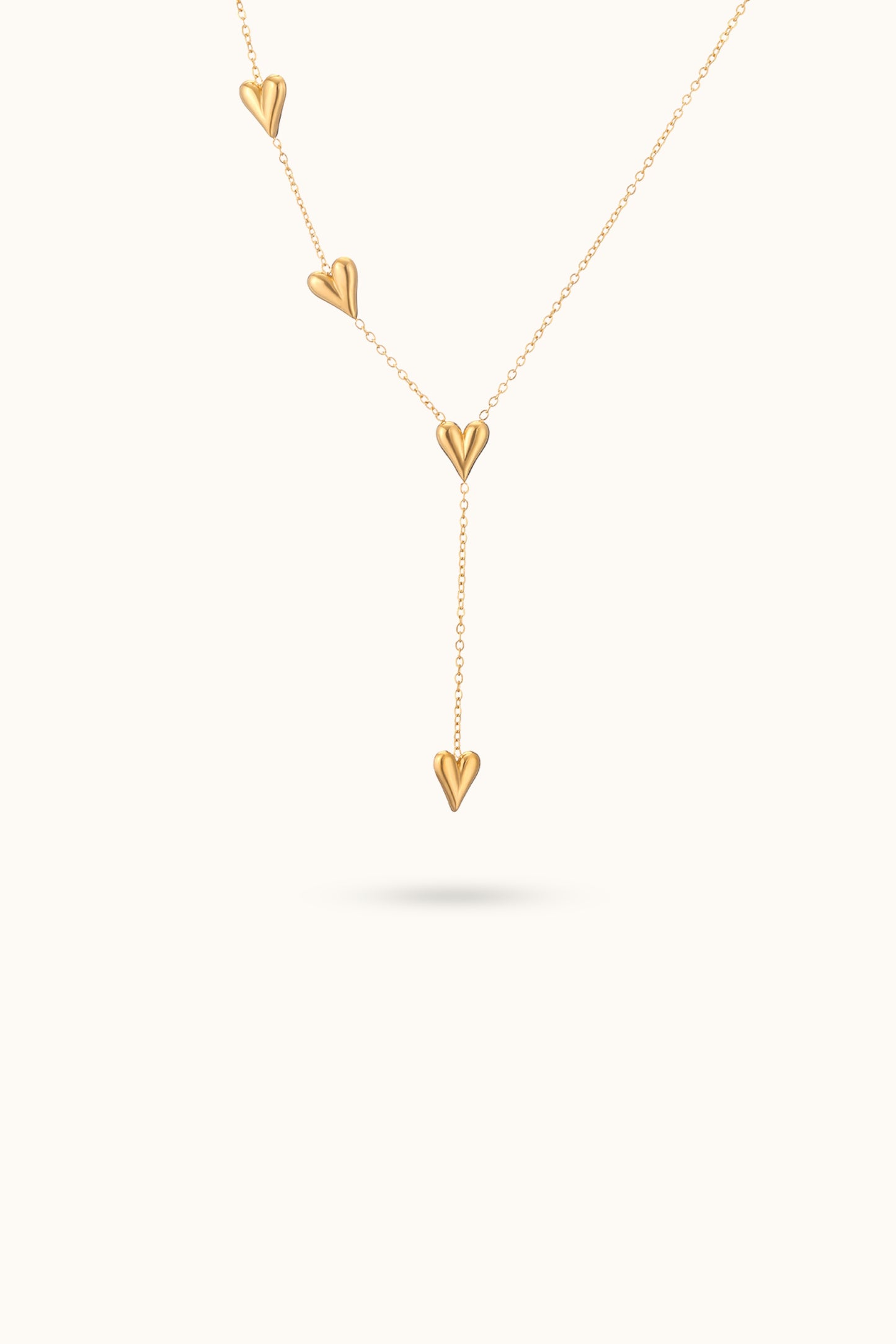 Heart Y Pendant Necklace