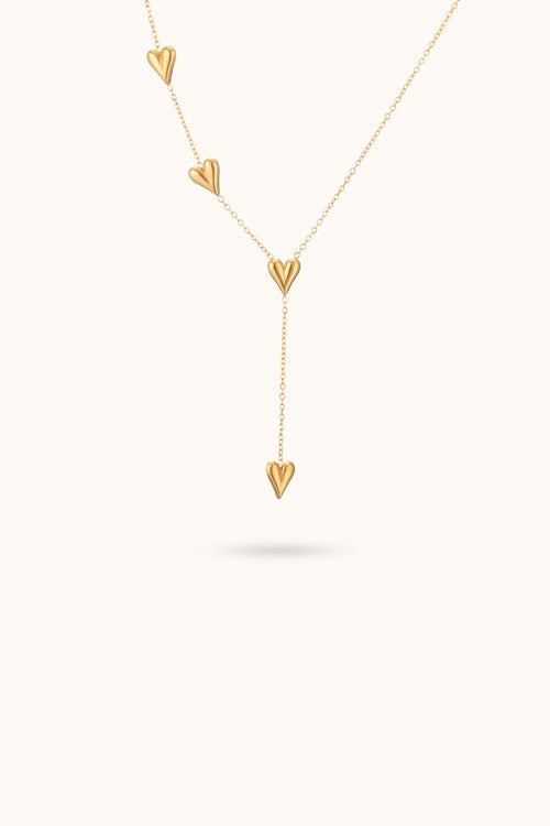 Heart Y Pendant Necklace