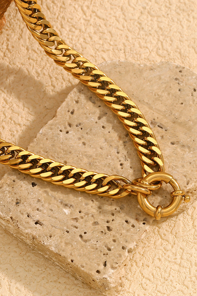 Hip Hop OT Thick Chain Necklace
