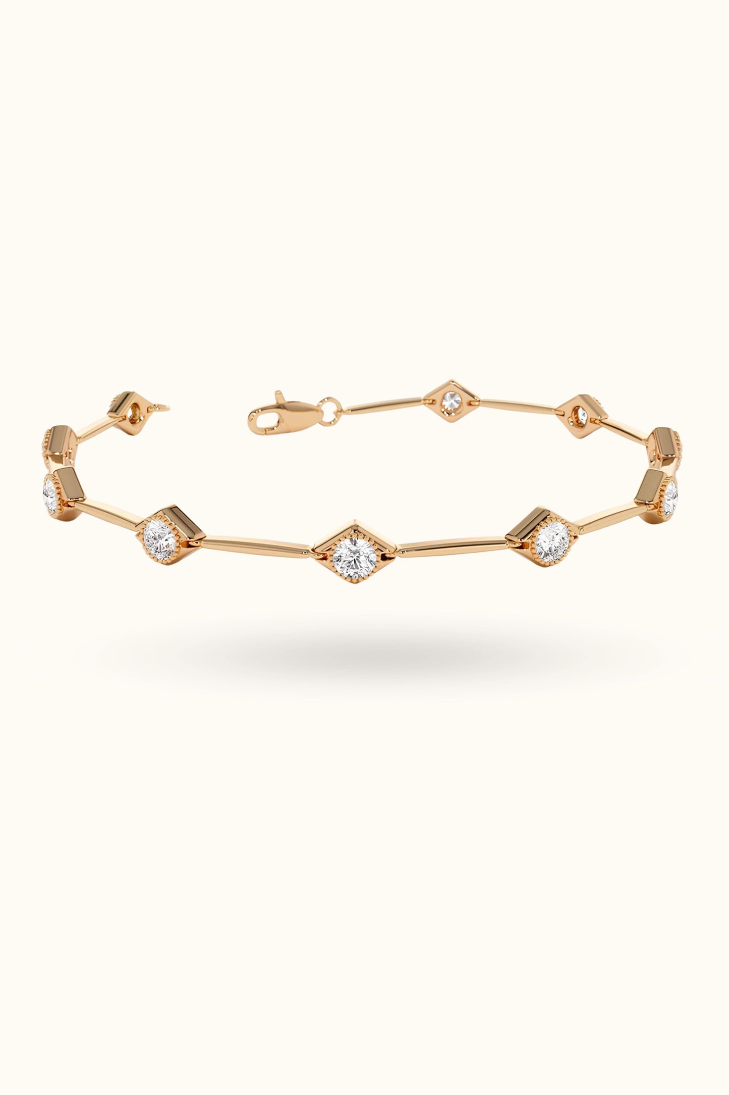 Infinity Diamond Tennis Bracelet