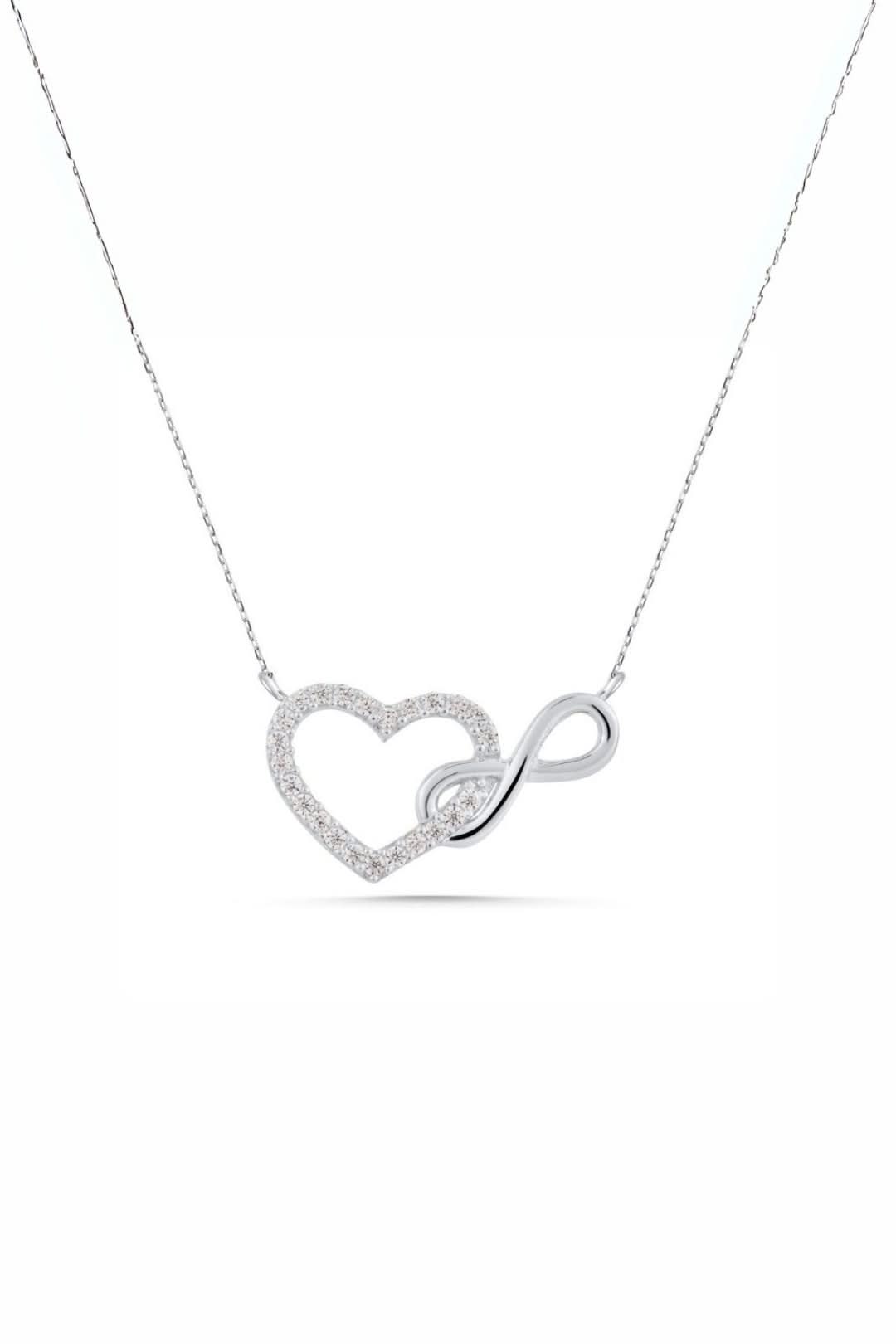 Intertwined Heart Necklace
