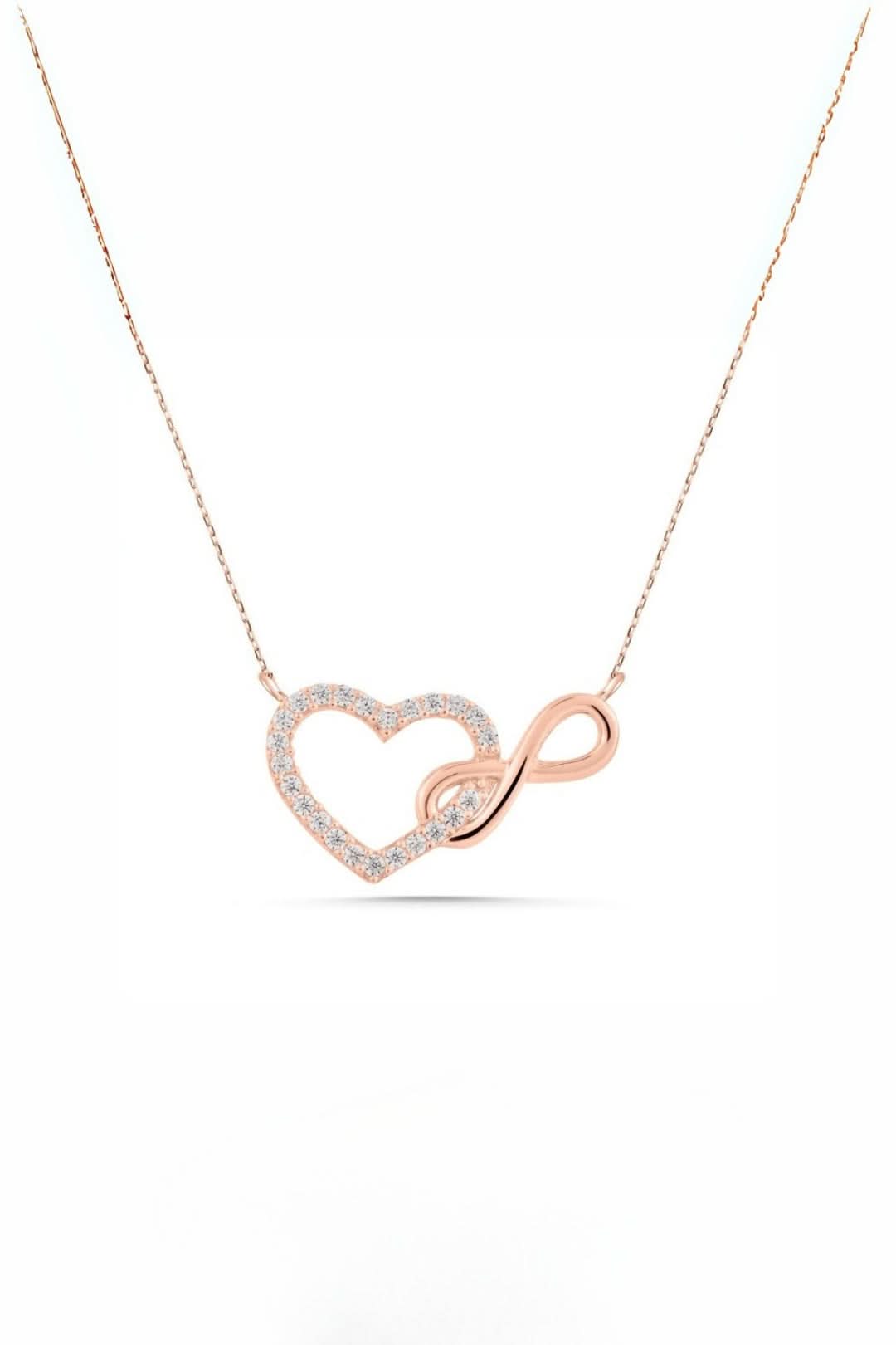 Intertwined Heart Necklace