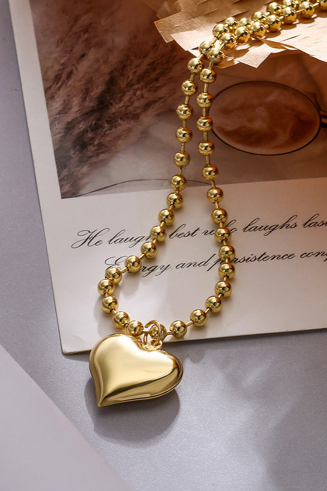 Love Heart Pendant Necklace