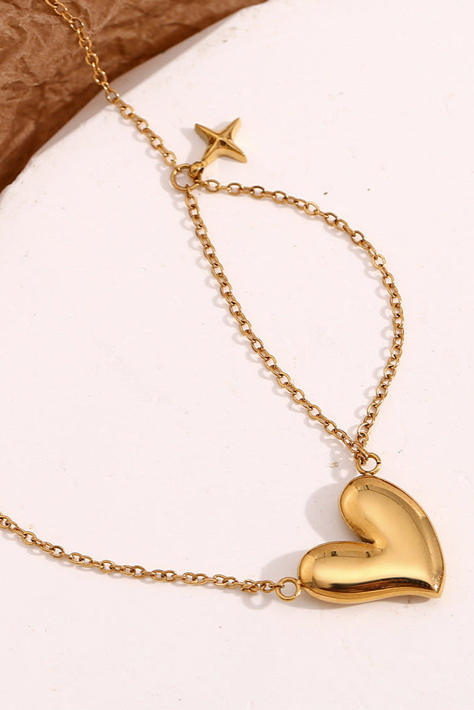 Love Heart Polestar Necklace