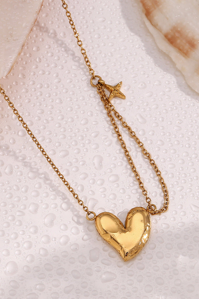 Love Heart Polestar Necklace