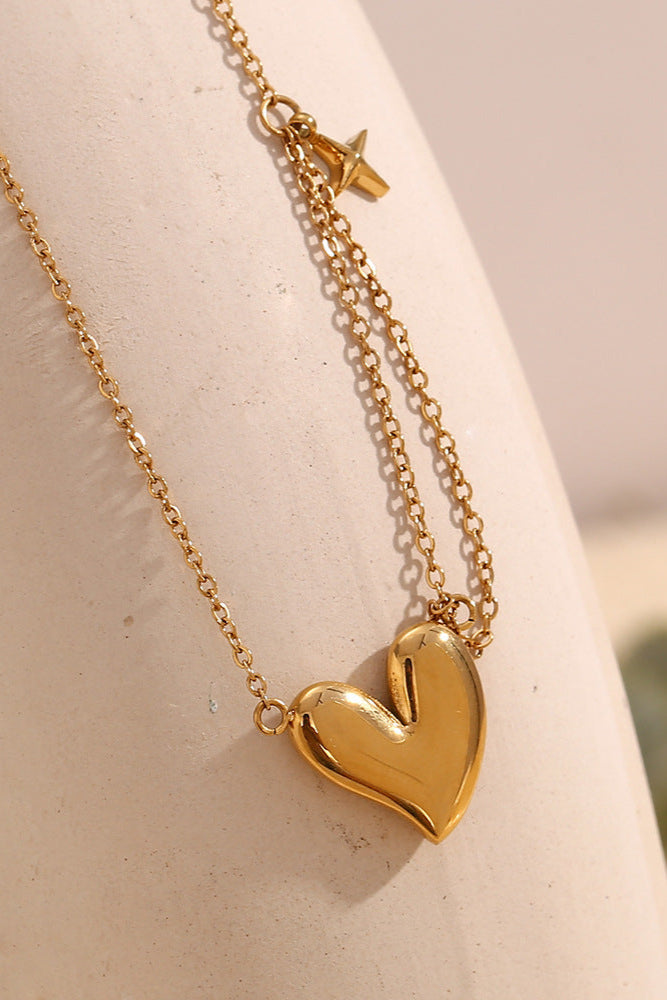 Love Heart Polestar Necklace
