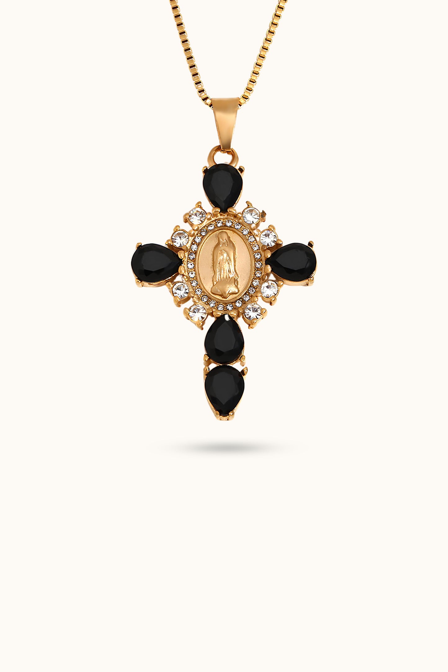 Maria Cross Necklace