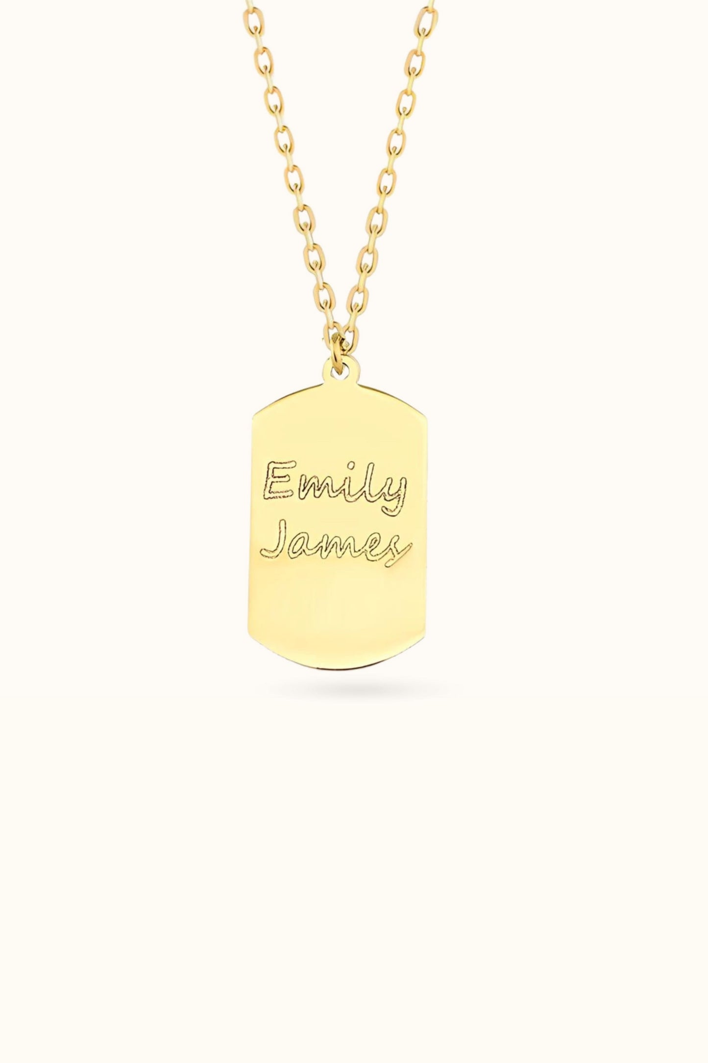 Name Plate Necklace