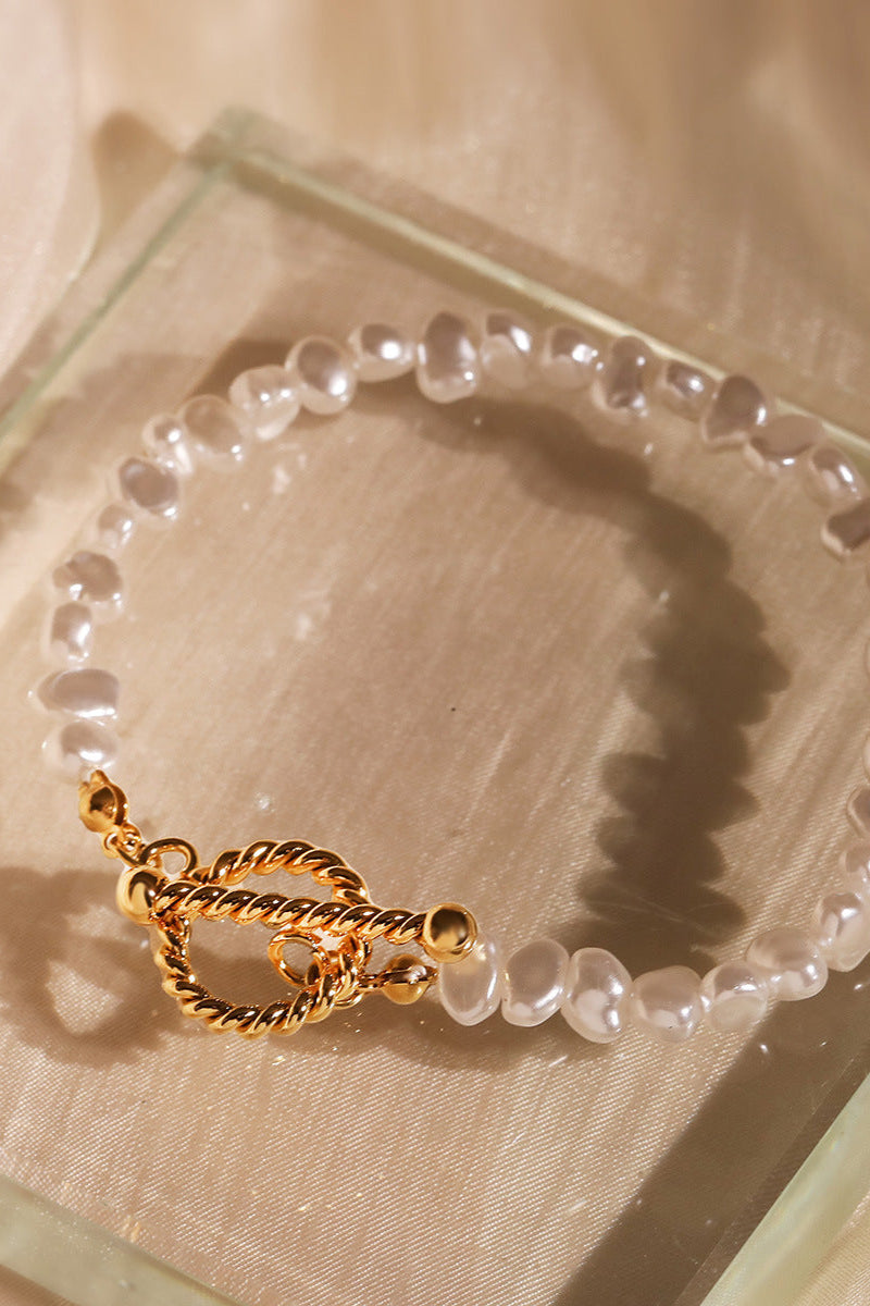 Natural freshwater fine pearl Bracelet