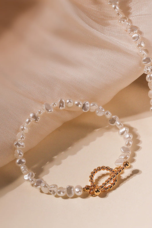 Natural freshwater fine pearl Bracelet