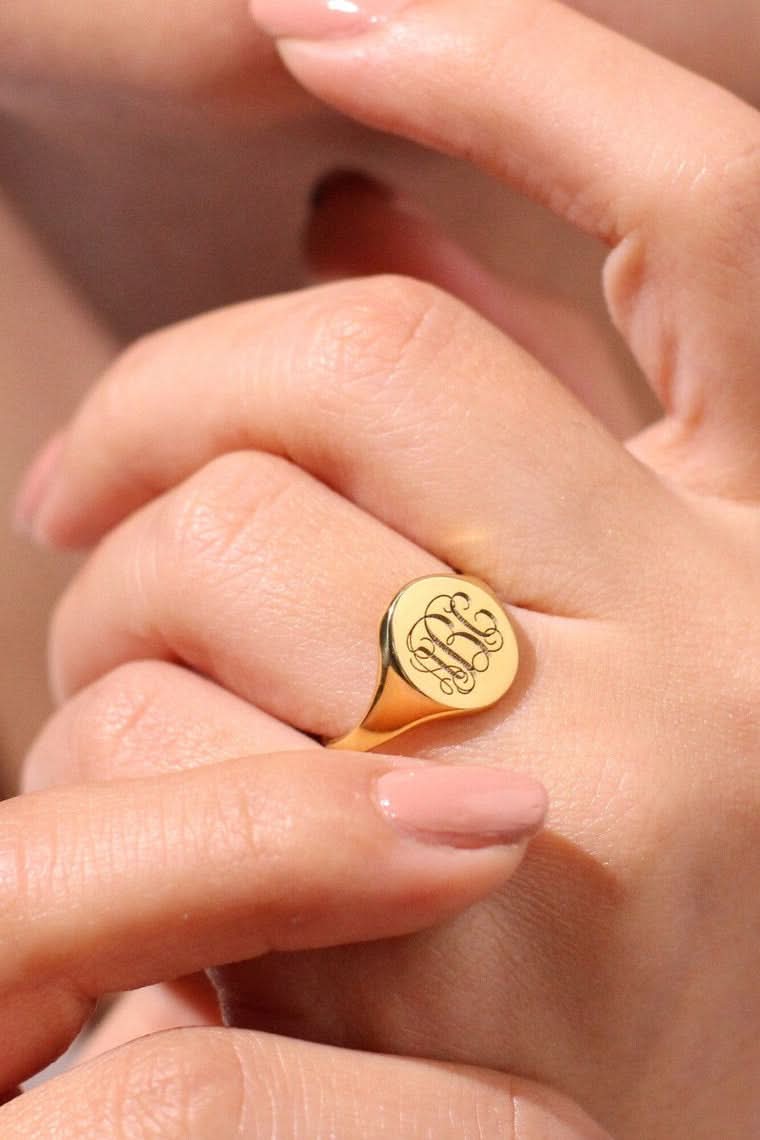 New Modernism Name Ring