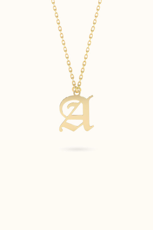 Old English Necklace