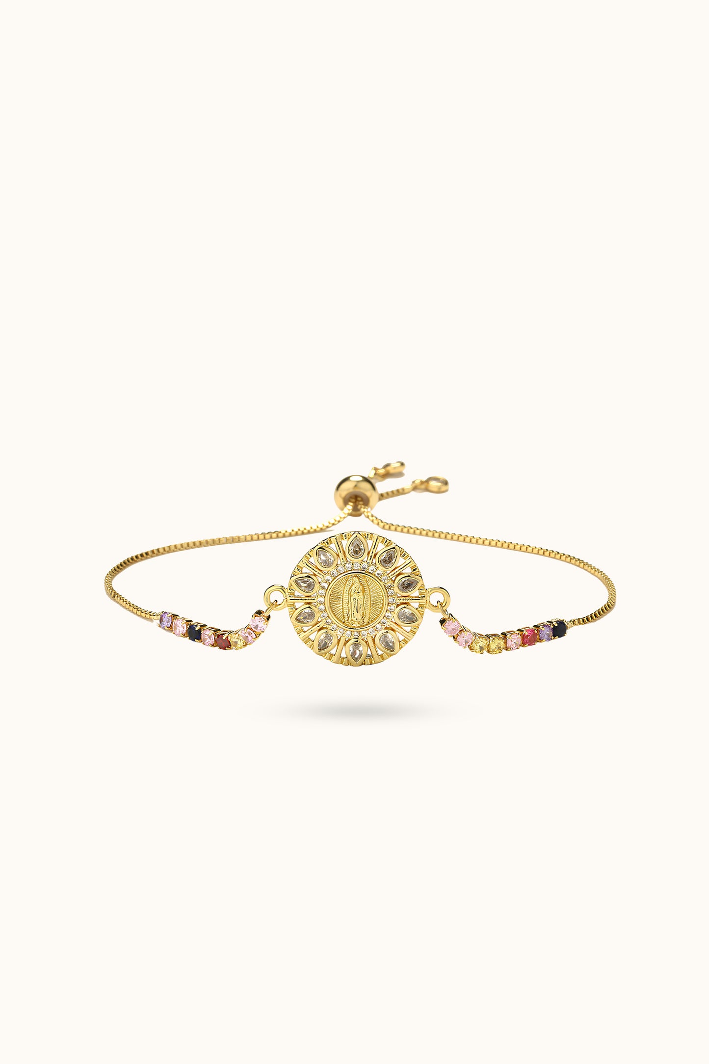 Our Lady of Radiance Diamond Adjustable Bracelet
