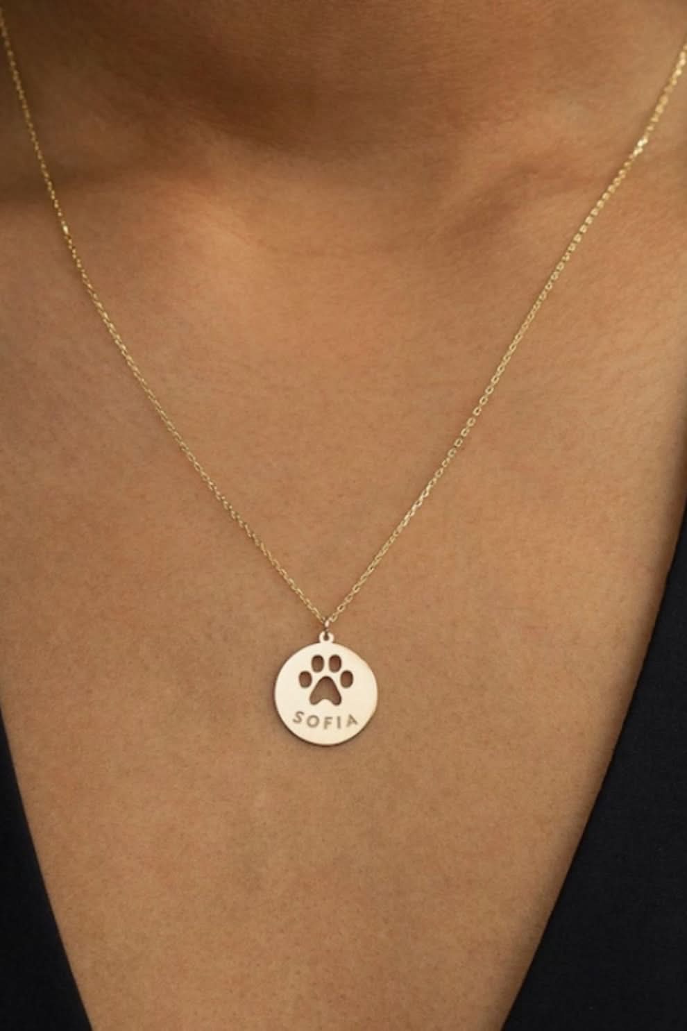 Pet Name Necklace