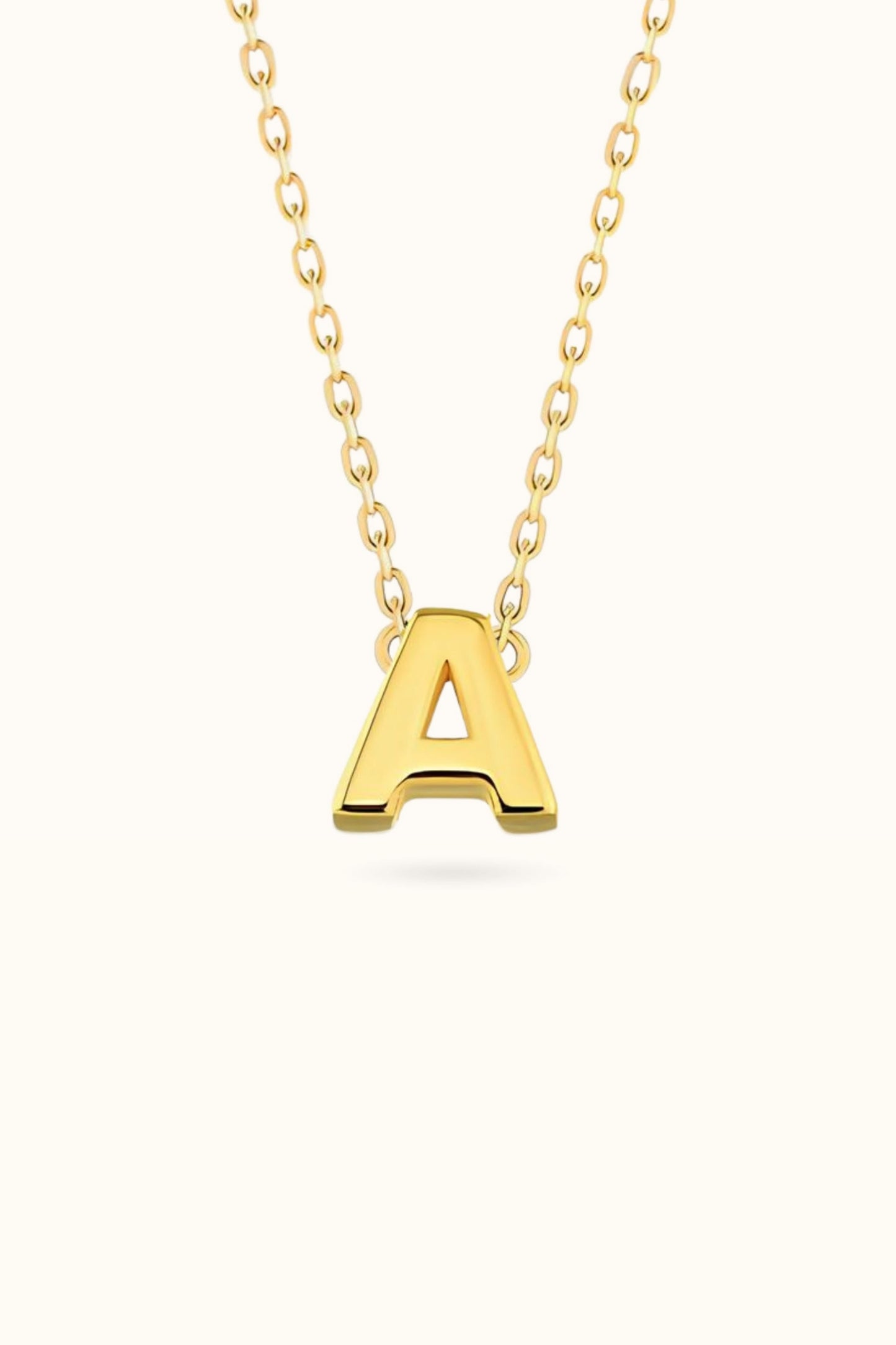 Single Initial Name Necklace
