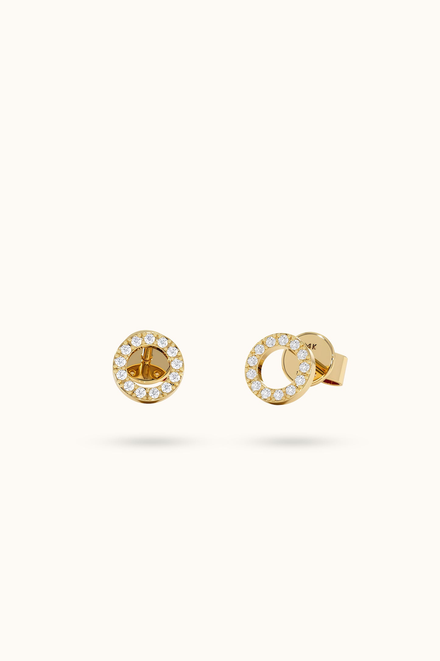 Small Diamond Stud Earrings