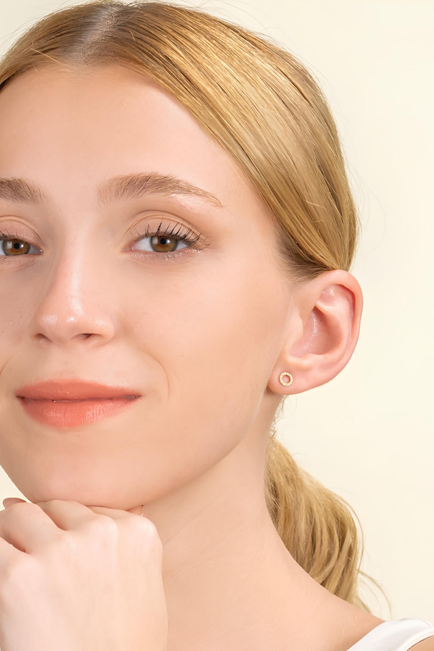 Small Diamond Stud Earrings