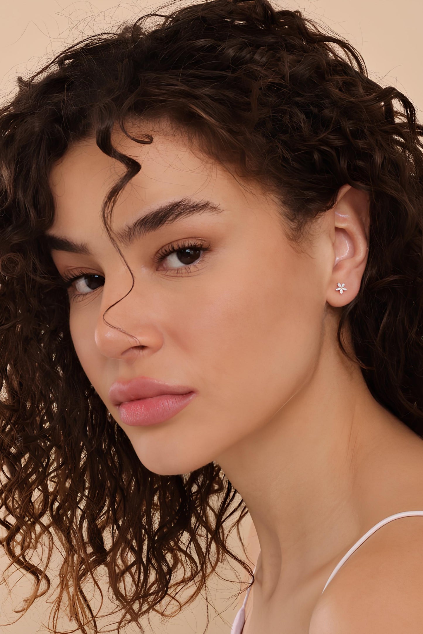 Vicky Start Diamond Stud Earrings