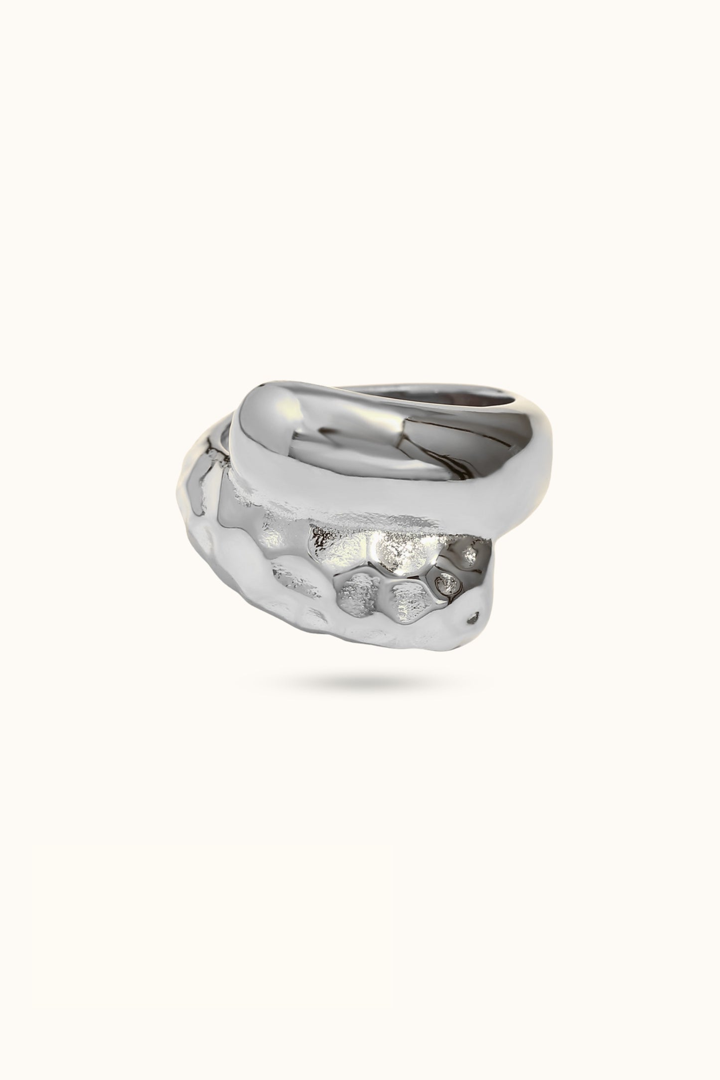 Vintage Ring Series Hairband hammered pattern