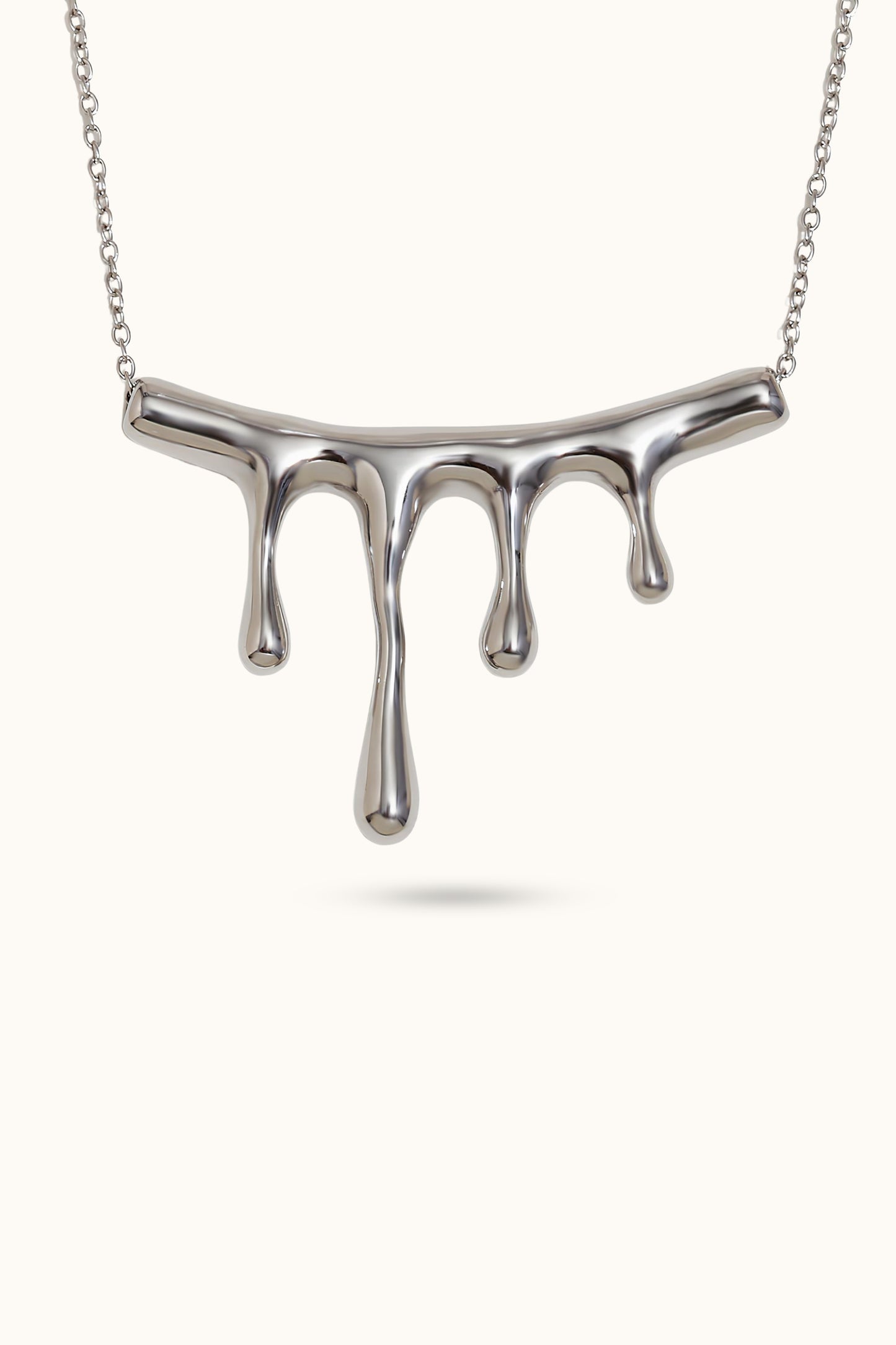 Waterfall pendant necklace