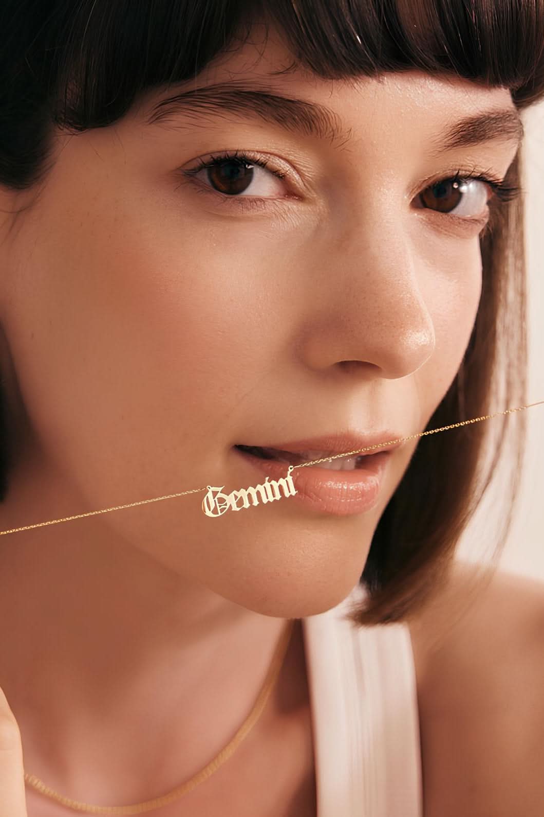 Zodiac Astrology Name Necklace