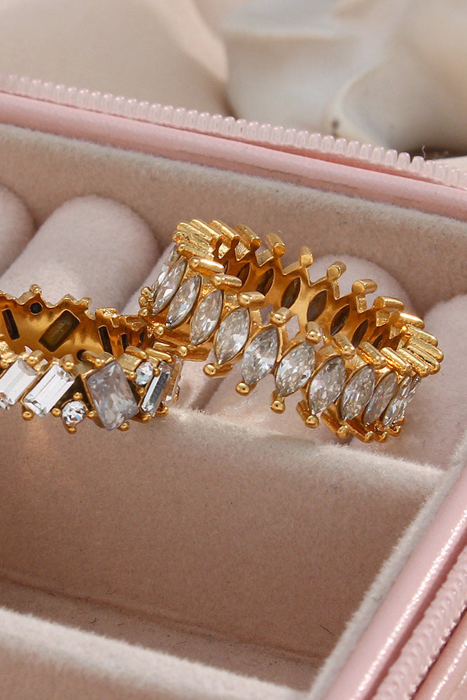 Round Marquise Diamond Ring