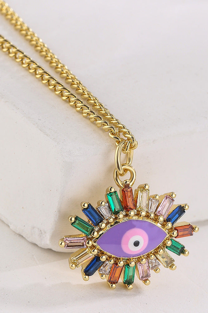 Colored Diamond All-Seeing Eye