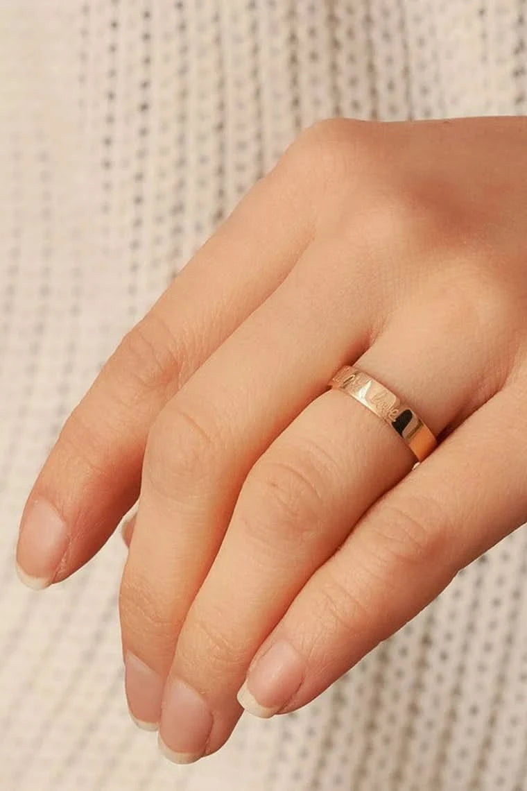 Basic Custom Name Ring