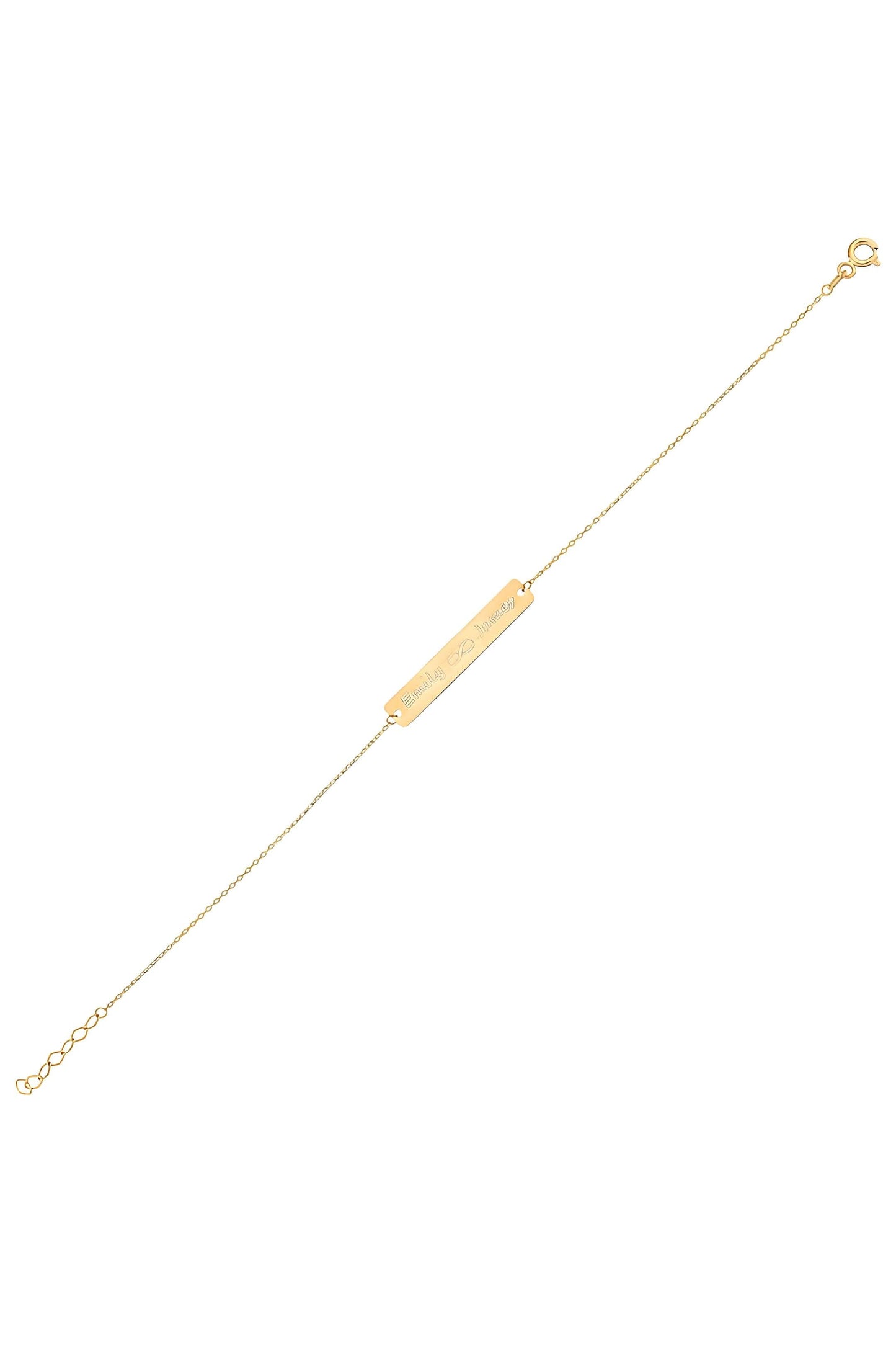 Tag Bullion Bracelet