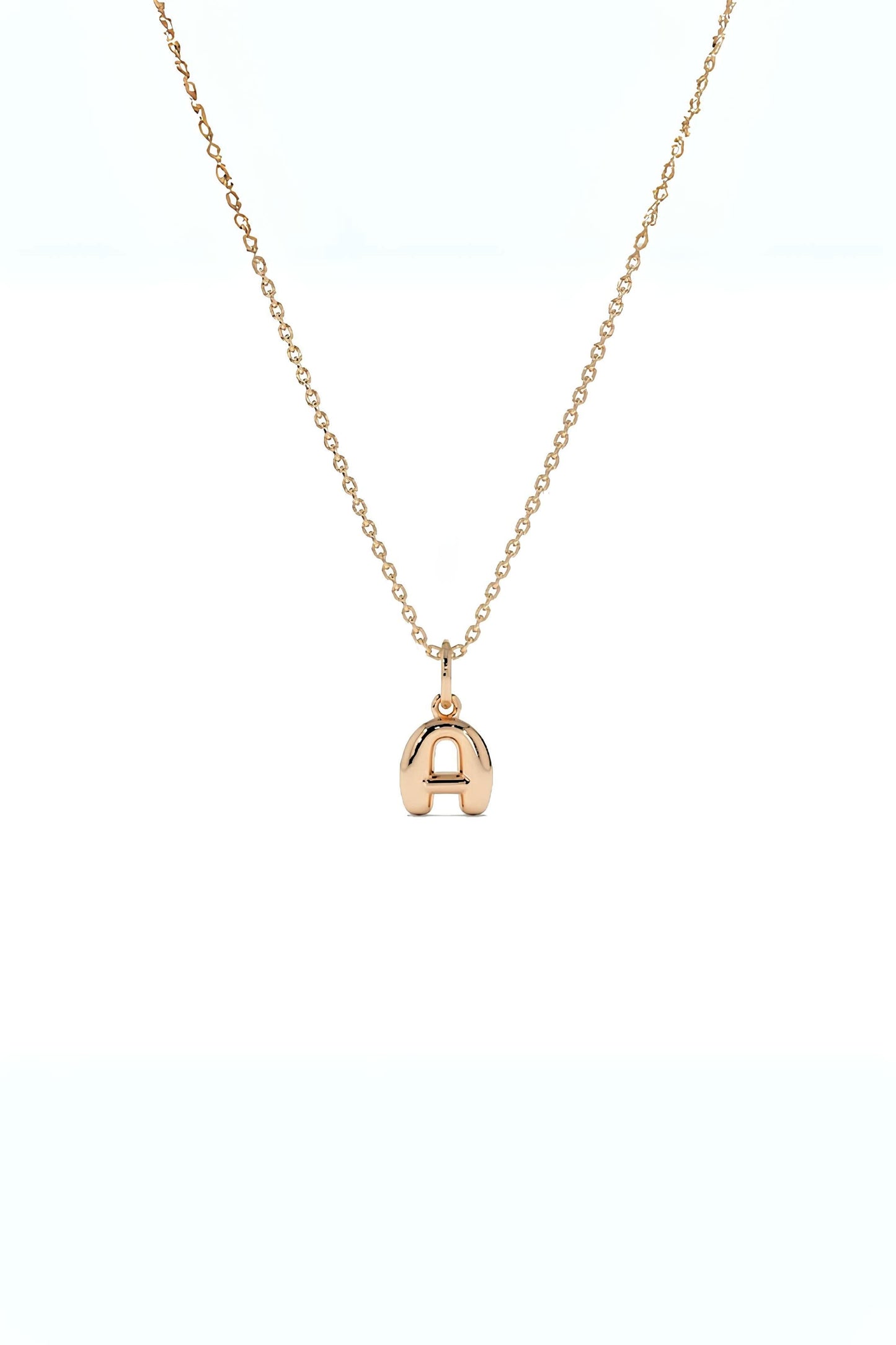Personalized 3D Letter Necklace