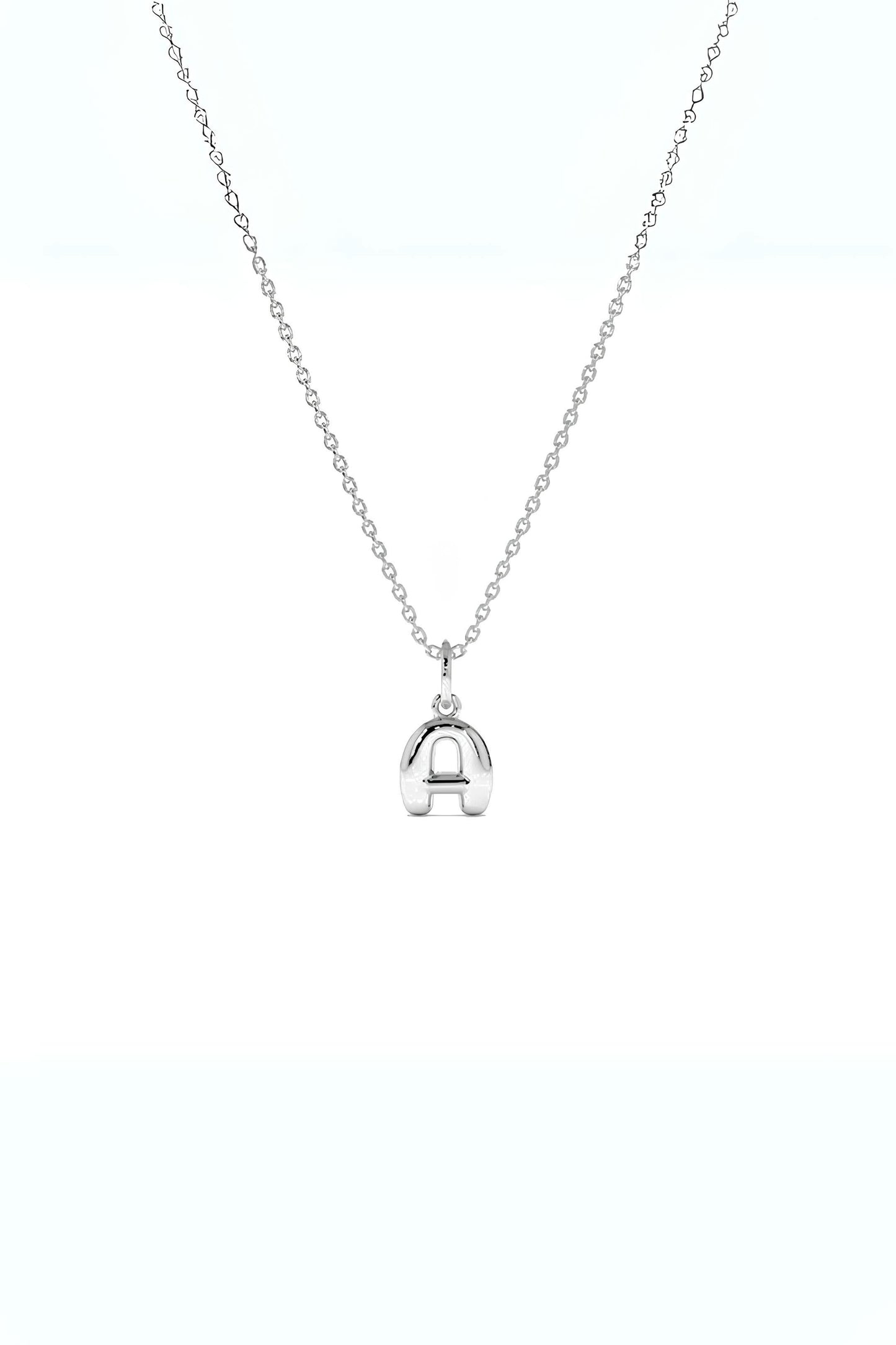 Personalized 3D Letter Necklace