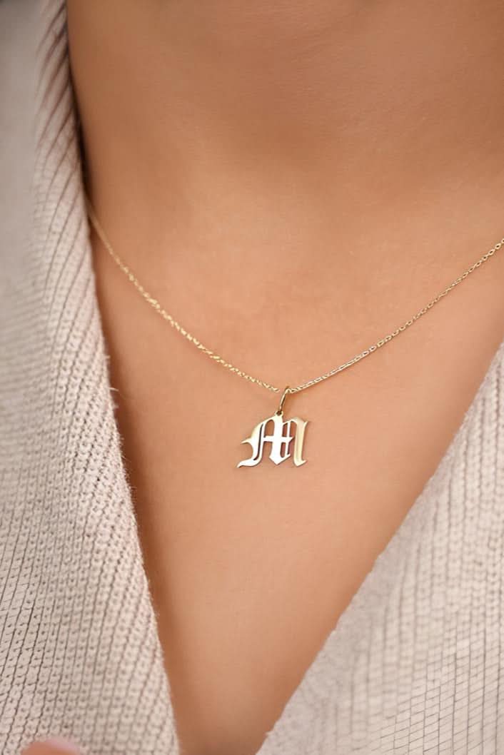 Old English Necklace