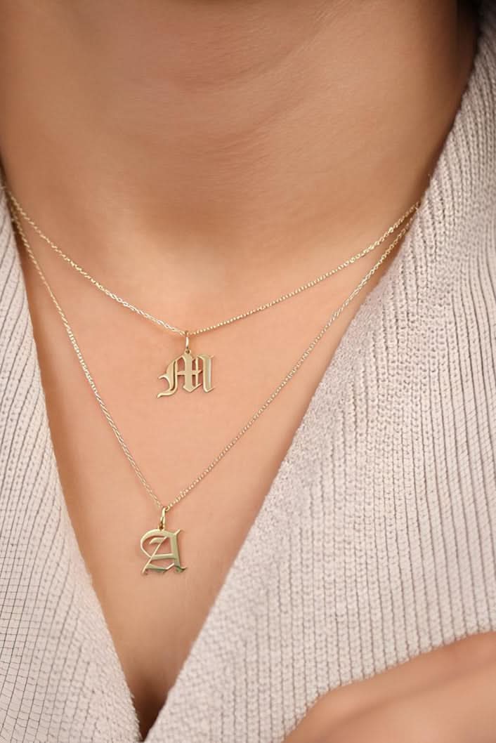 Old English Necklace