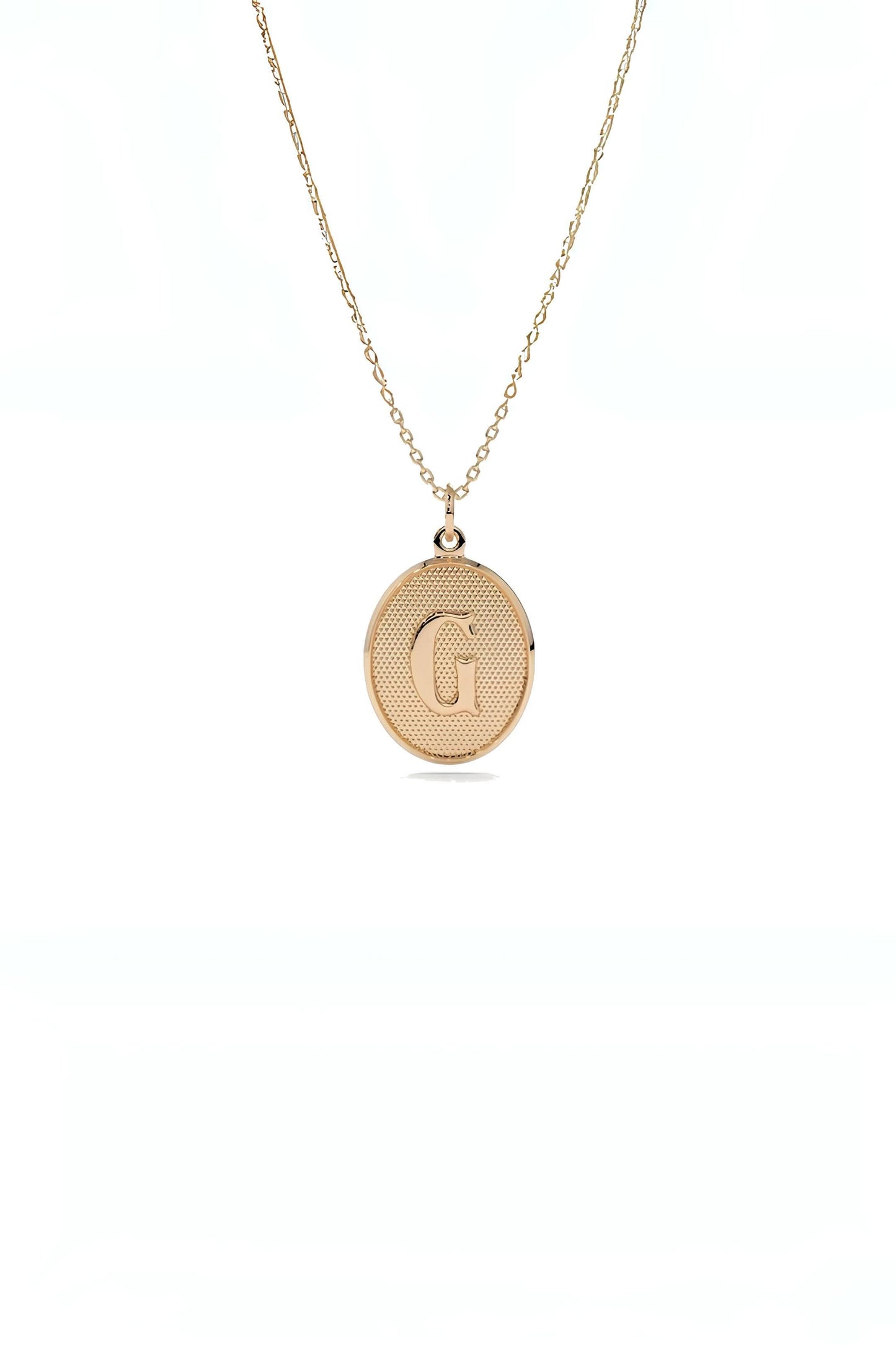 Custom Letter Tag Necklace