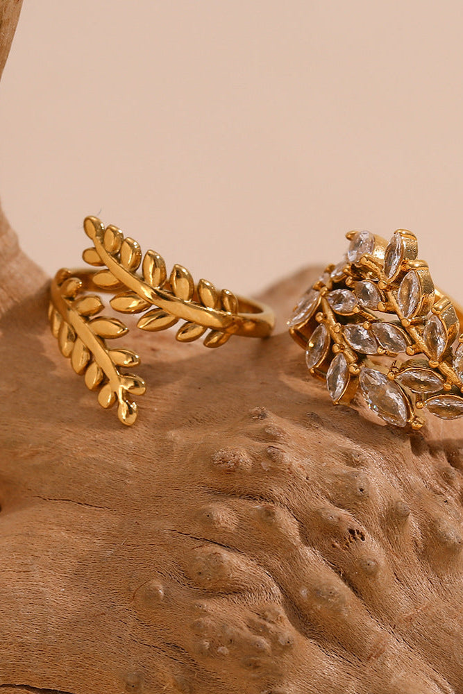 Branch Shape Open Ring