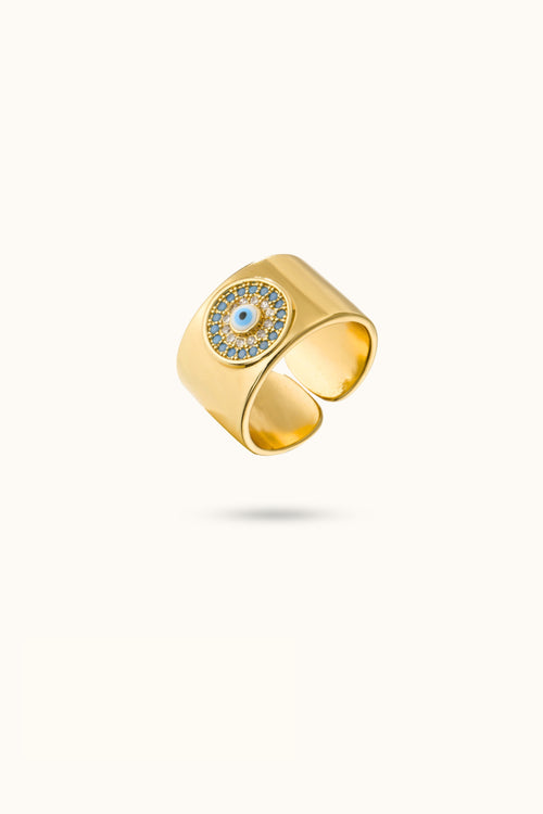 11mm Wide Open Devil Eye Ring