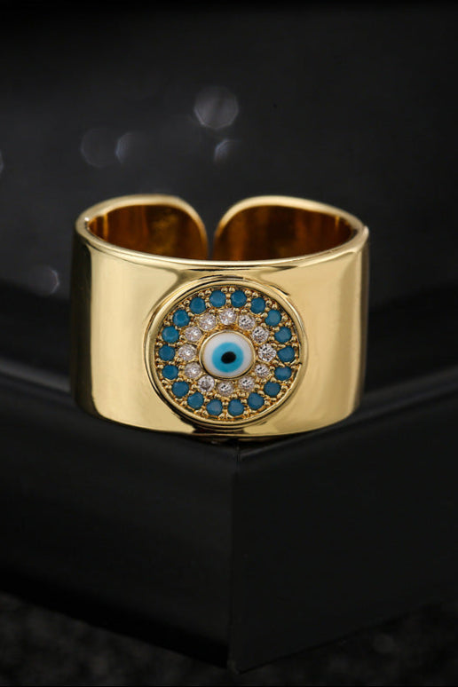 11mm Wide Open Devil Eye Ring