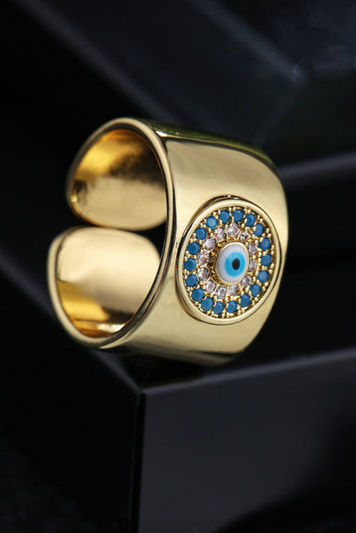 11mm Wide Open Devil Eye Ring