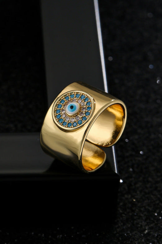 11mm Wide Open Devil Eye Ring