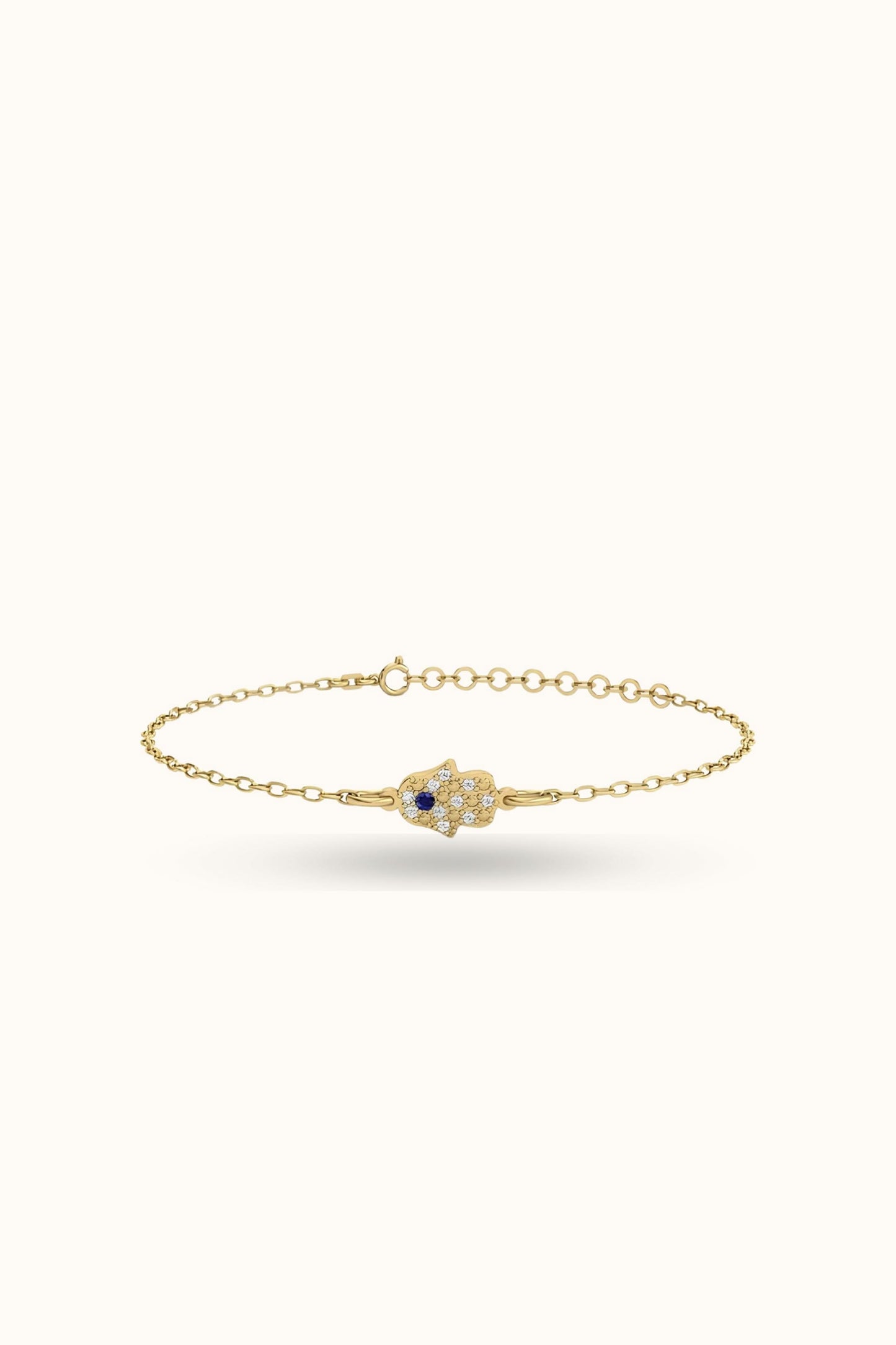 Diamond Pave Hamsa Bracelet