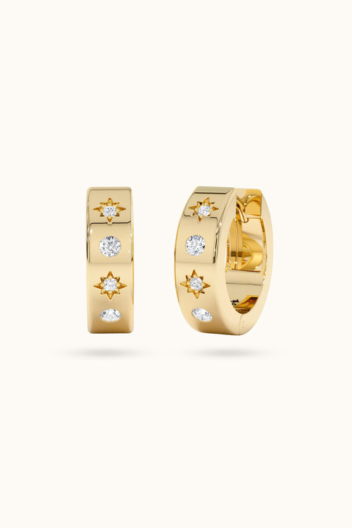 Solid Gold and Natural Diamonds