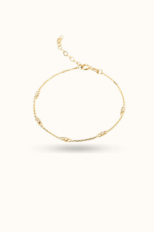 Diamond Station Bracelet