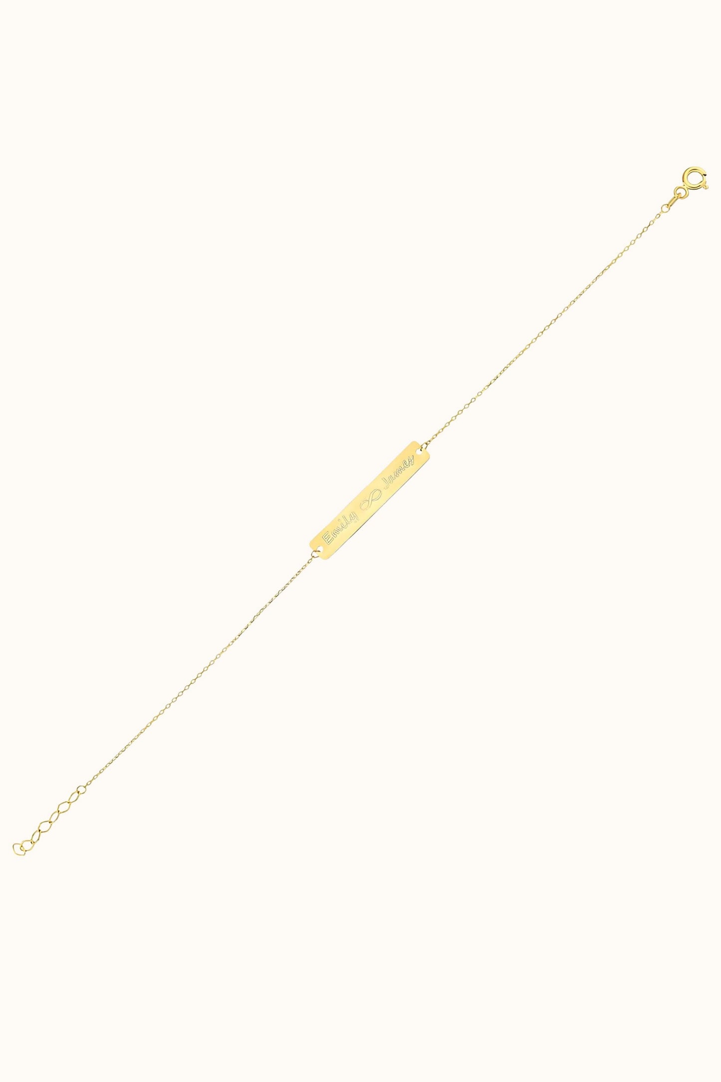 Tag Bullion Bracelet