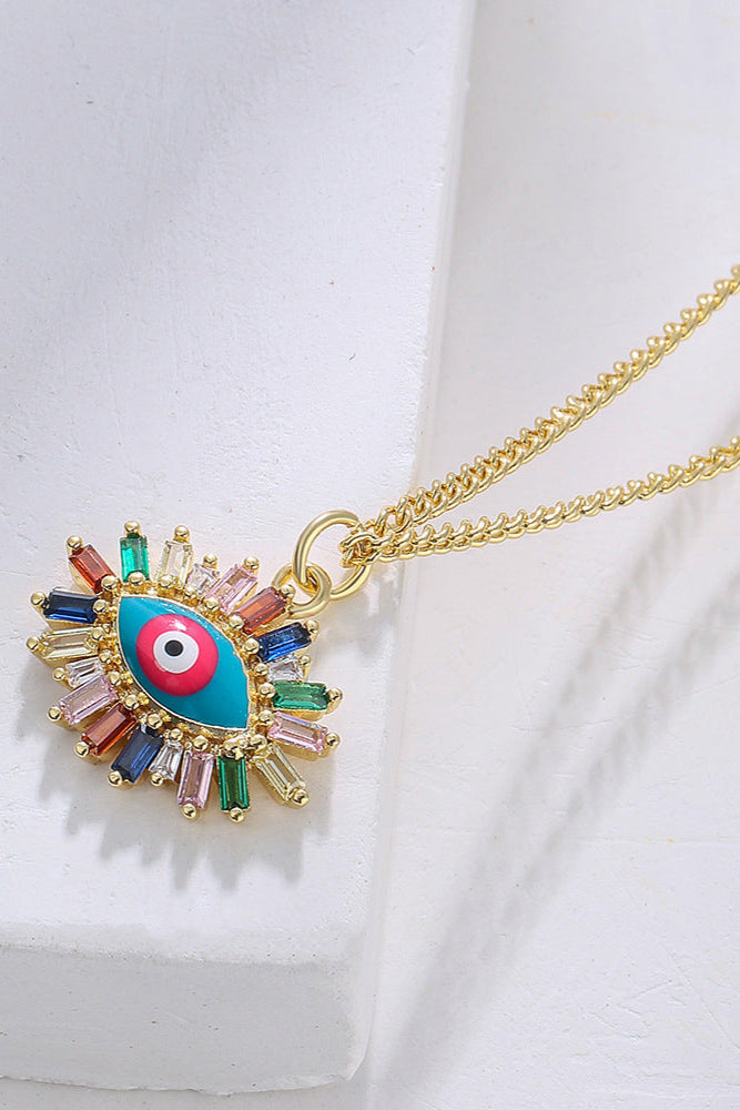 Colored Diamond All-Seeing Eye