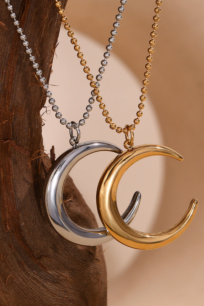 Moon Pendant Necklace