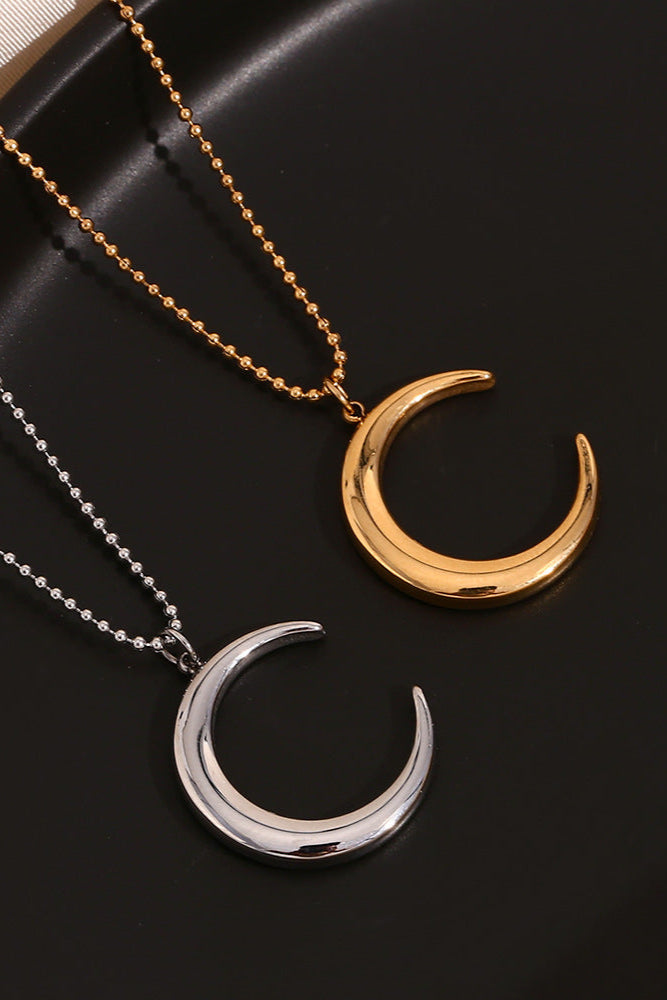 Moon Pendant Necklace