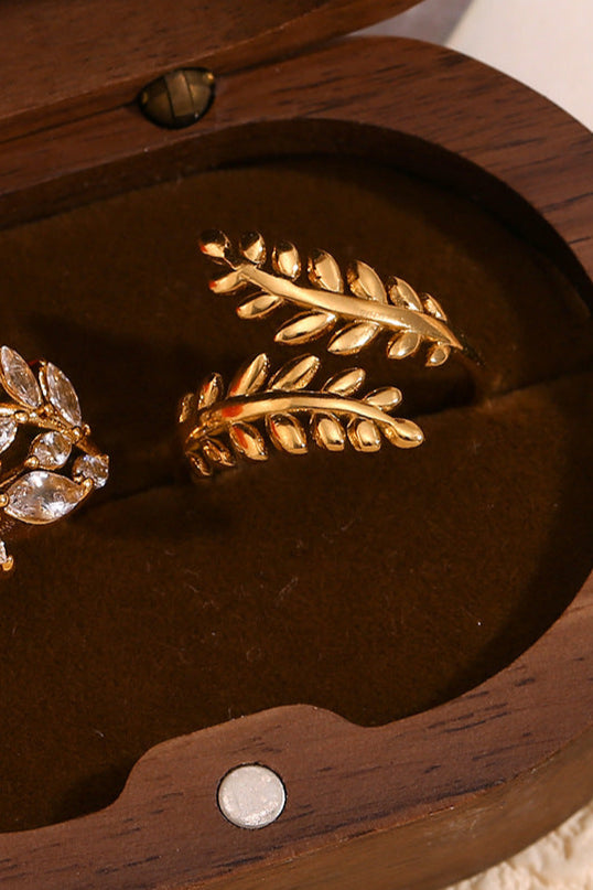 Branch Shape Open Ring