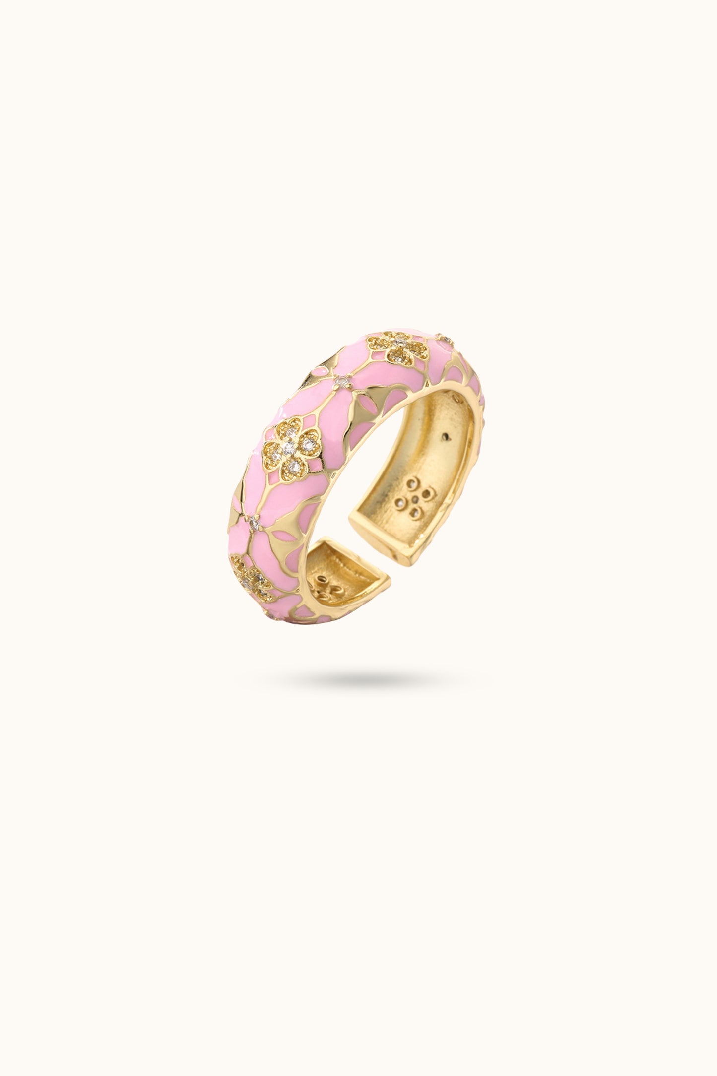 Bohemian Retro Geometric Open Ring