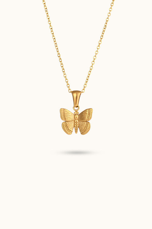 Butterfly Pendant Necklace