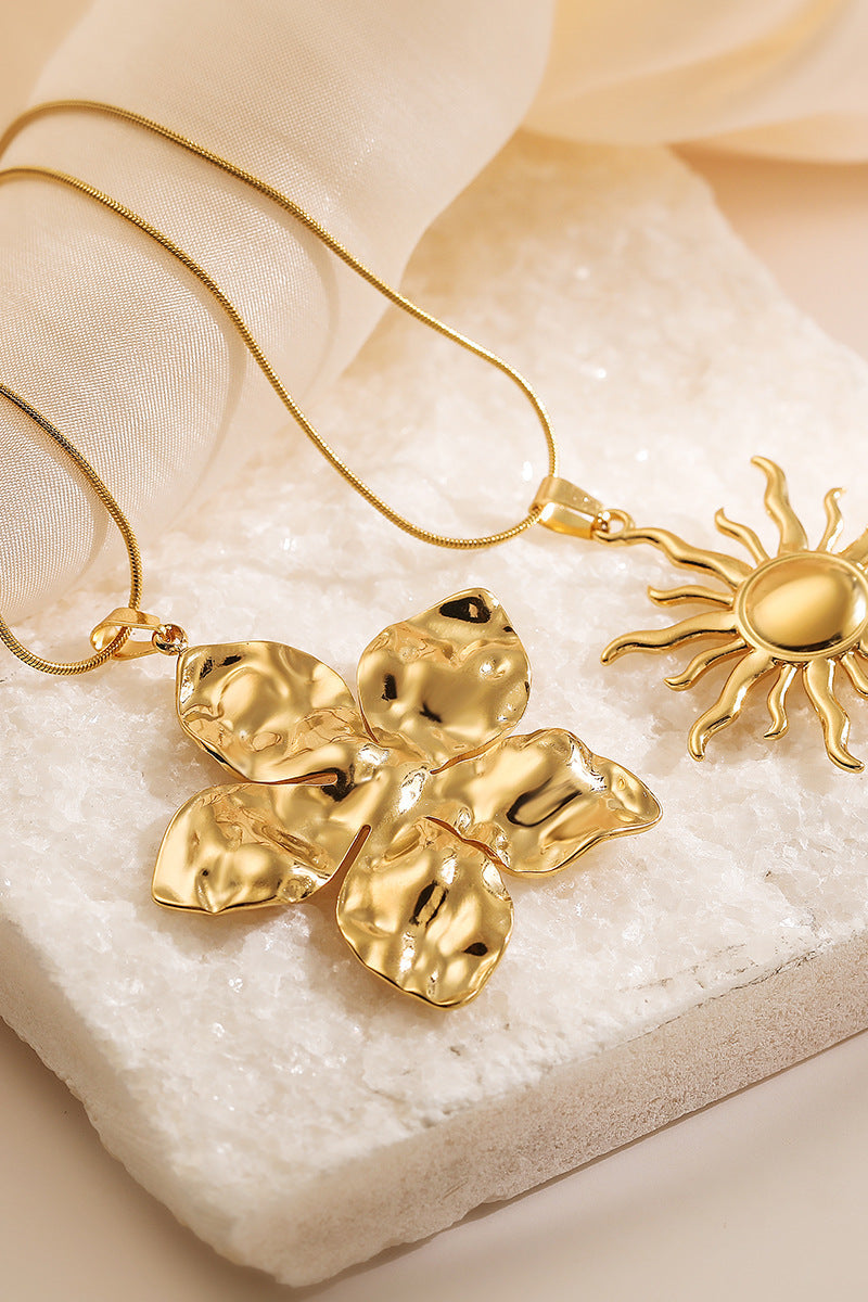 Camellia Pendant Necklace